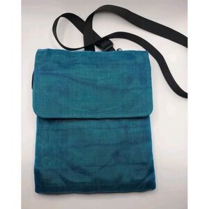 Smateria Nylon Mesh Crossbody Hip Turquoise Bag Recycled Materials Columbia